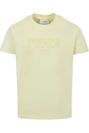 Fendi T-shirt à logo brodé