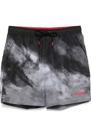 HUGO BOSS Short de bain à imprimé graphique