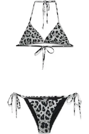 Dolce & Gabbana Bikini à imprimé léopard
