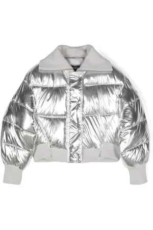 MONNALISA Veste bomber à fini métallisé