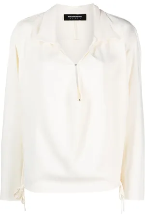 Kiko Kostadinov Blouse imprimée à col pointu