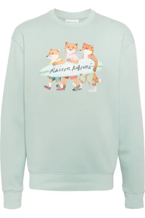 Maison Kitsuné Sweat à patch renard