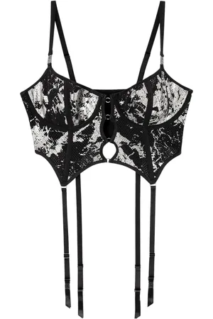 Diesel X Savage x Fenty corset Fishnet