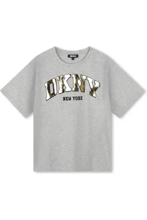 DKNY T-shirt en coton à logo imprimé