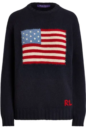 Ralph Lauren Pull Flag en cachemire