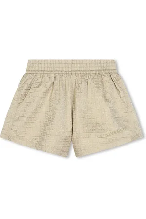 Givenchy Short en coton à effet métallisé