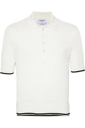 Thom Browne Polo à bords rayés