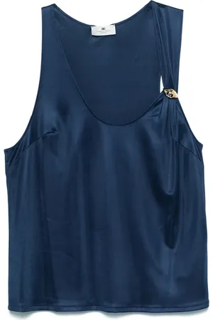 Elisabetta Franchi Débardeur à broche logo