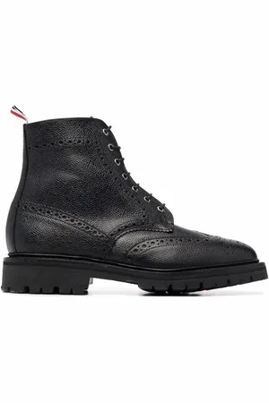 Thom Browne Bottes à finitions richelieus