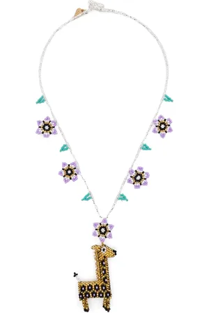 FORTE FORTE Collier à pendentif girafe