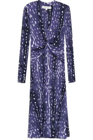 Diane von Furstenberg Robe Burton à coupe mi-longue