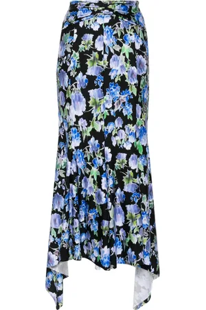 Serafini Jupe mi-longue à fleurs