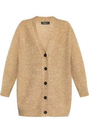 Fabiana Filippi Cardigan en maille gaufrée à sequins