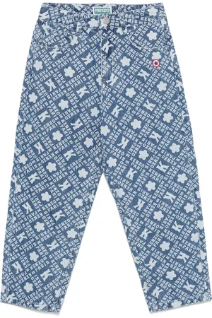 Kenzo Jean à logo imprimé
