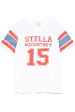 Stella McCartney Robe à logo imprimé