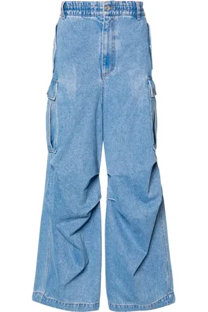 Marni Jean à logo brodé
