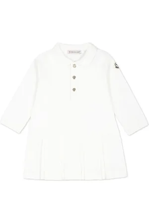 Moncler Robe à détails plissés
