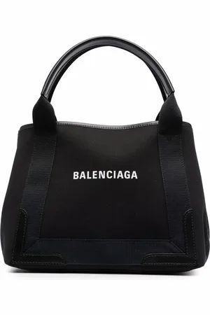 Balenciaga Sac à main Navy Cabas à logo