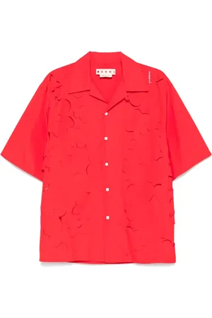 Marni Chemise à logo brodé