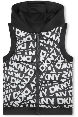 DKNY Gilet réversible à logo imprimé
