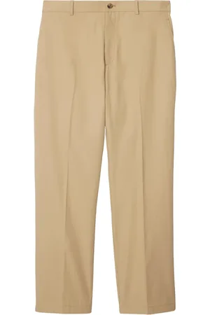Burberry Pantalon chino à logo brodé