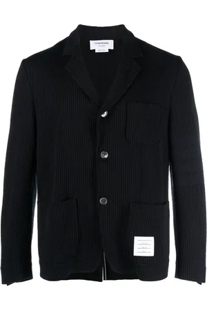 Thom Browne Blazer à détail 4 bandes signature