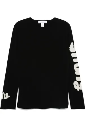 Comme des Garçons Pull en maille intarsia