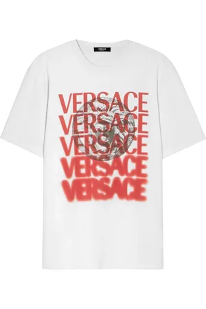 VERSACE T-shirt à logo imprimé