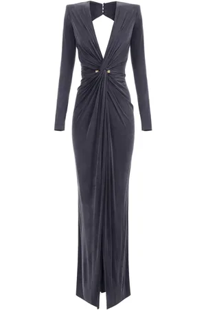 Elisabetta Franchi Robe mi-longue à détails drapés