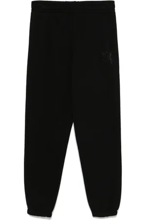 DKNY Pantalon à logo strassé