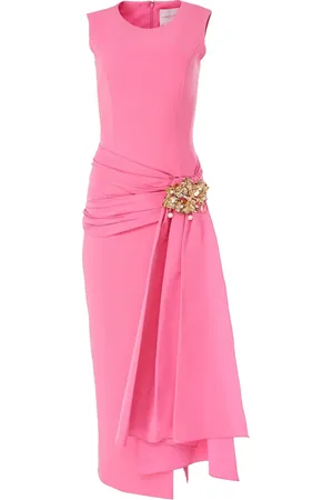 Carolina Herrera Robe asymétrique à design sans manches