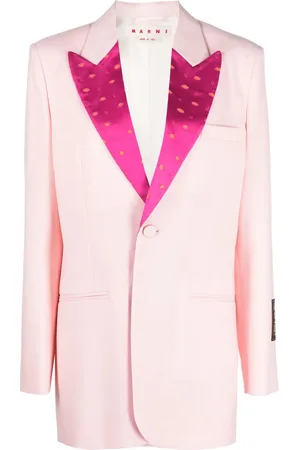 Marni Blazer à revers crantés