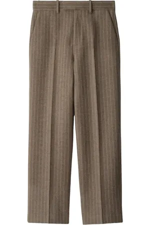 Burberry Pantalon de costume à fines rayures
