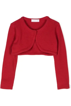 MONNALISA Cardigan en maille à design nervuré