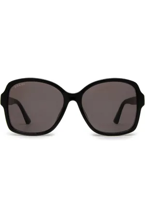Gucci Lunettes de soleil à logo Double G