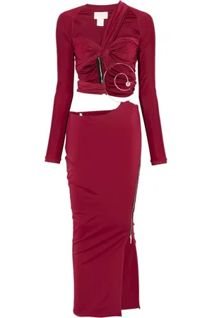 MITILIANE COUTURE Robe longue à découpes
