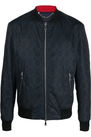BILLIONAIRE Veste bomber à motif monogrammé