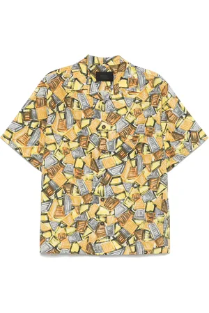 Prada Chemise à imprimé graphique