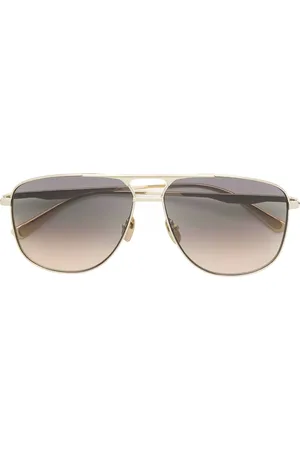 Gucci Lunettes de soleil à monture aviateur