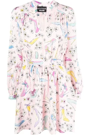 Moschino Robe courte à fleurs