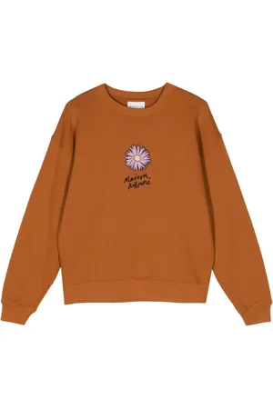 Maison Kitsuné Sweat Big Flower en coton