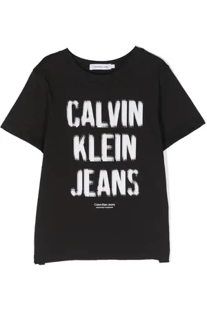 Calvin Klein T-shirt en coton à logo imprimé
