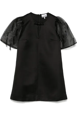 Ganni Robe courte à franges