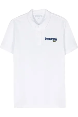Lacoste Polo en coton piqué à logo imprimé