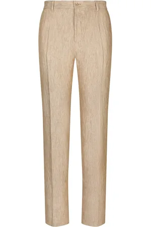 Dolce & Gabbana Pantalon fuselé en lin