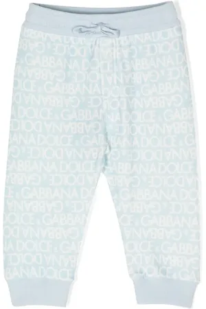 Dolce & Gabbana Pantalon de jogging à logo intarsia