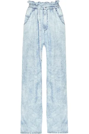 Marant Etoile Pantalon Priana en chambray