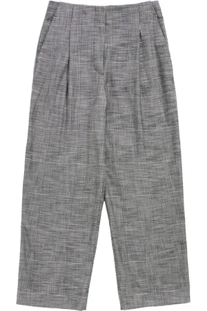 Bimba y Lola Pantalon plissé à carreaux