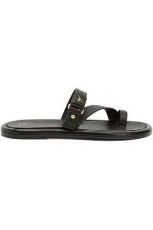Giuseppe Zanotti Sandales à plaque logo