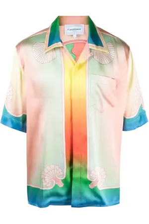 Casablanca Chemise à imprimé dégradé